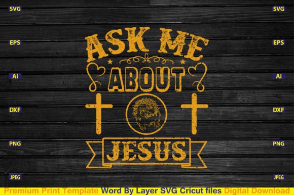Ask Me About Jesus SVG: Graphics & Crafts Review
