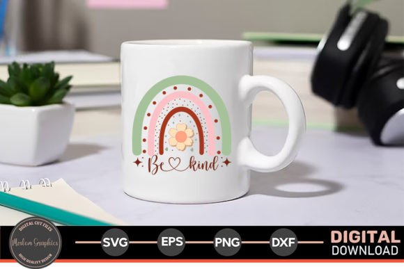 Be Kind Jesus Retro SVG: Graphics for Faith Crafts