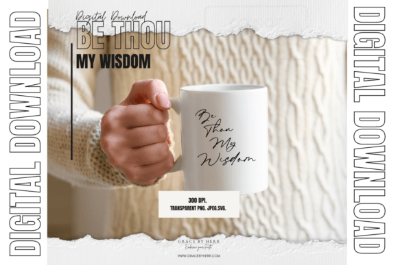 Be Thou My Wisdom: Graphics & Print Templates