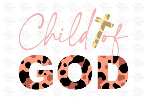 Child of God Jesus Sublimation Svg for Crafts & Graphics
